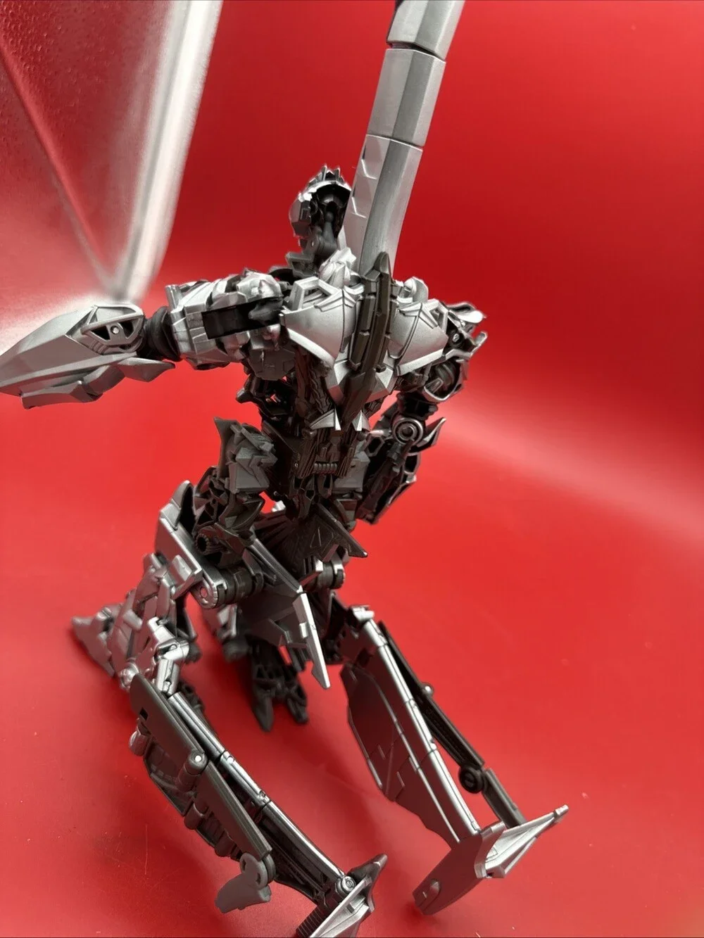 Hasbro Transformers Toys Studio Series 54 Voyager Class Movie 1 Megatron 6.5”